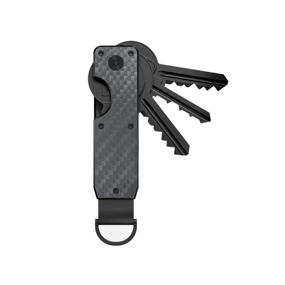 Compact Metal Key Organizer – Minimalist Key Case Holder for 2-6 Keys, Secure Keychain