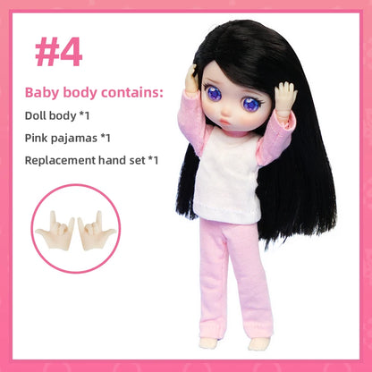 Lady Doolli 1/12 BJD Dolls Blind Box – 15cm Ob11 Mystery Anime Figure Toy, Kawaii Designer Gift