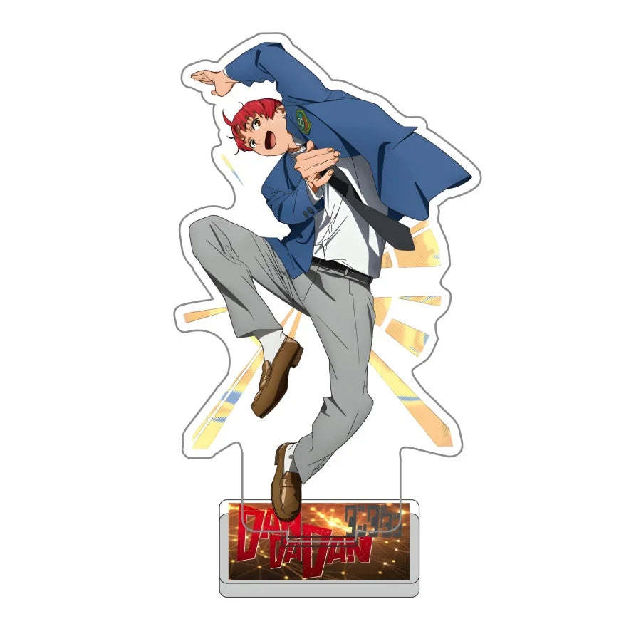 Anime Dandadan Momo Acrylic Keychain Stand – 15cm Cosplay Figure Display Plate for Bag Decoration, Fan Gift & Collectible Ornament