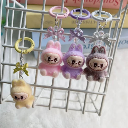 Cartoon Key Ring – Cute Backpack Pendant Gift for Students and Couples