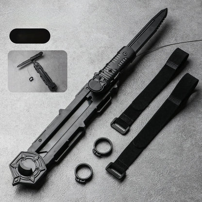 Assassin Sleeve Sword Toy - Retractable Rotating Blade Cosplay Prop for Kids, Interactive Game Play & Birthday Party Gift
