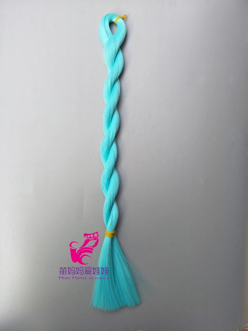 80cm Long Doll Hair Wig - DIY Handmade Doll Hair Accessory for Customization