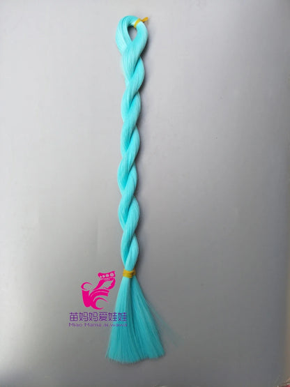 80cm Long Doll Hair Wig - DIY Handmade Doll Hair Accessory for Customization