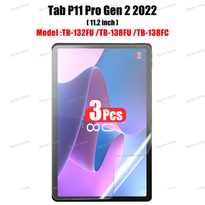 3Pcs Paper-Like Screen Protector for Lenovo TAB M10, M9, M8, M11, P12 Pro, P11 – Non-Glass Protector for 1st, 2nd & 3rd Gen