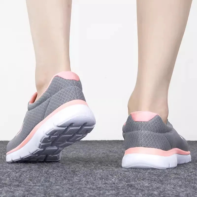 Skechers Women's Sneakers - Summer Breathable Mesh Running Shoes, Lightweight Cushioned Casual Jogging Shoes