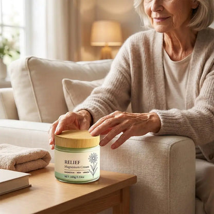 Natural Magnesium Soothing Cream - Muscle Comfort, Tension Relief & Daily Relaxation Care