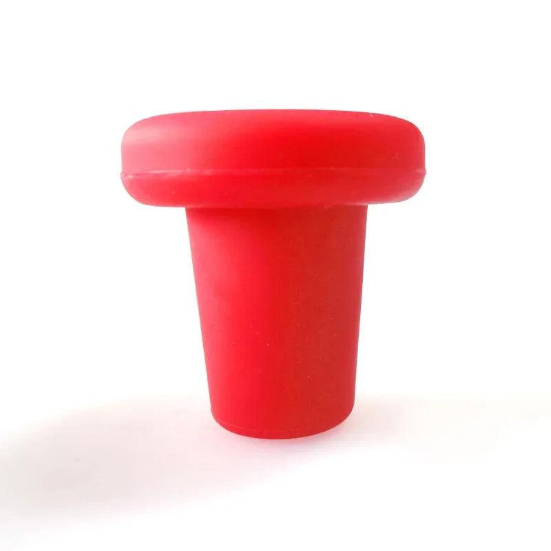 JJYY Silicone Wine Stopper - Leakproof Bottle Cap for Wine Preservation - Home Bar Tool