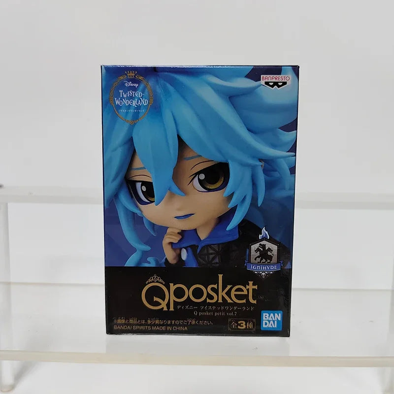 Bandai Q Posket Disney Twisted Collectible Figures – Leona, Jack, Ruggie, Wonderland Azul, Ashengrotto Toy Gift
