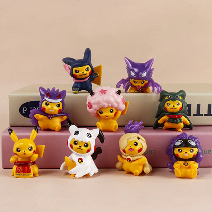 Pokemon Pikachu Anime Toy — Cartoon Cosplay Action Figure for Kids & Decor