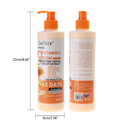 Vitamin C Body Lotion – Moisturizing & Nourishing Body Cream for Skin Repair, Anti-Chapping & Brightening
