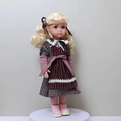 17-Inch Fashion Doll Toys – Realistic Vinyl Figures, Birthday Gift & Collectible Toy for Kids and Girls