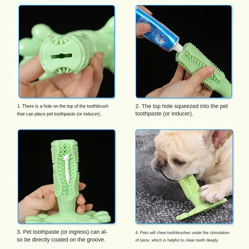 Bite-Resistant Dog Chew Toys: Teeth Cleaning Supplies for Medium and Large Dogs - Bad Breath Brushing and Teeth Grinding Gum
