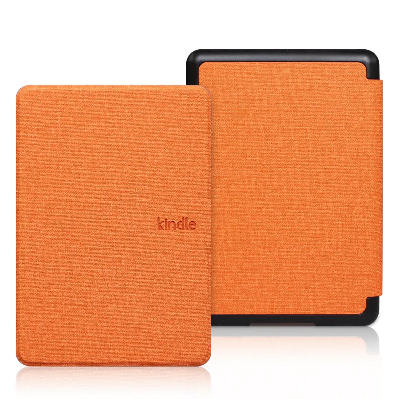 Leather Auto Sleep Case for Kindle Colorsoft Signature Edition (1st Gen, 7") & Paperwhite 12th Gen Protective Cover Funda