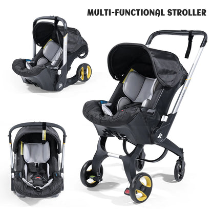 Portable Foldable Baby Stroller — Bidirectional Wagon for Easy Travel