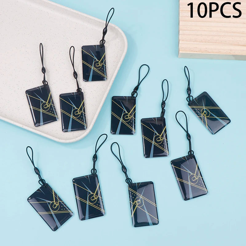 10PCS Smart IC Cards - 13.56MHz Blank RFID Key Cards for Hotel Locks Tuya Smart Door Access Systems