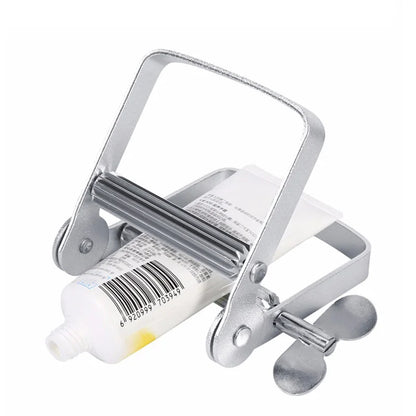 Rolling Squeezer Lazy Toothpaste Dispenser: Bathroom Accessories Set for Toothpaste, Hair Color Dye, Cosmetic Paint, and More