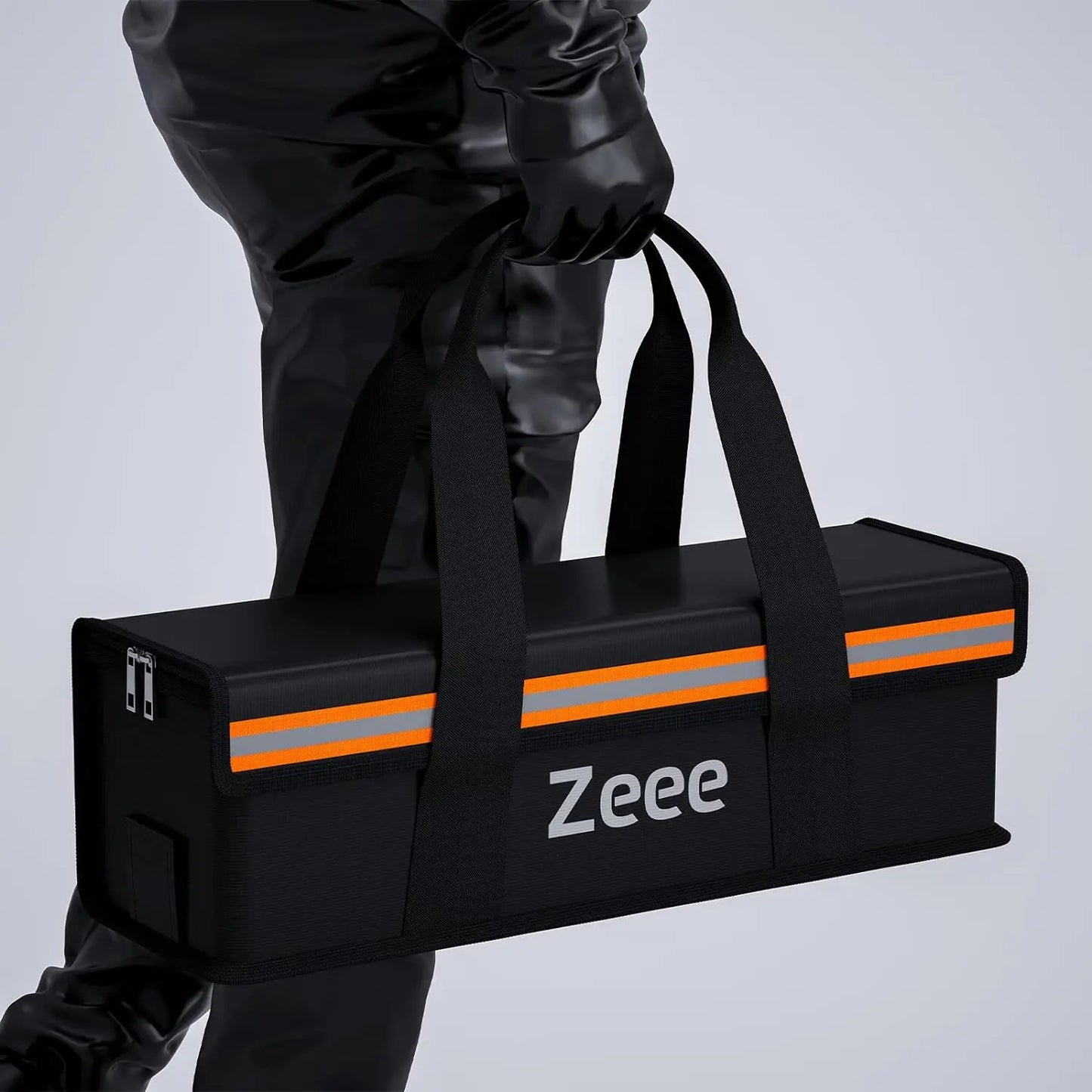 Zeee Lipo Safe Bag – Large Capacity Fireproof & Explosion-Proof Battery Storage Bag for Ebike & RC Parts