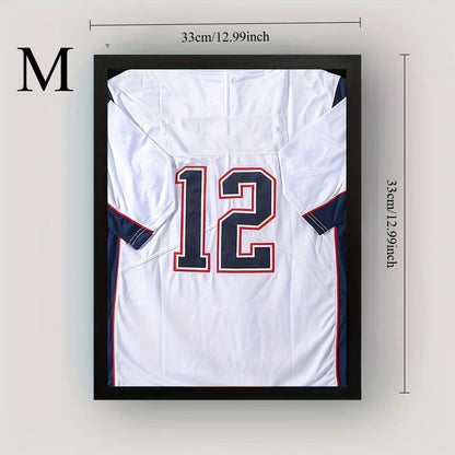 DIY Magnetic Flip Cover Display Box - Jersey Shirt Collection Storage Case for Home Decoration & Memorabilia