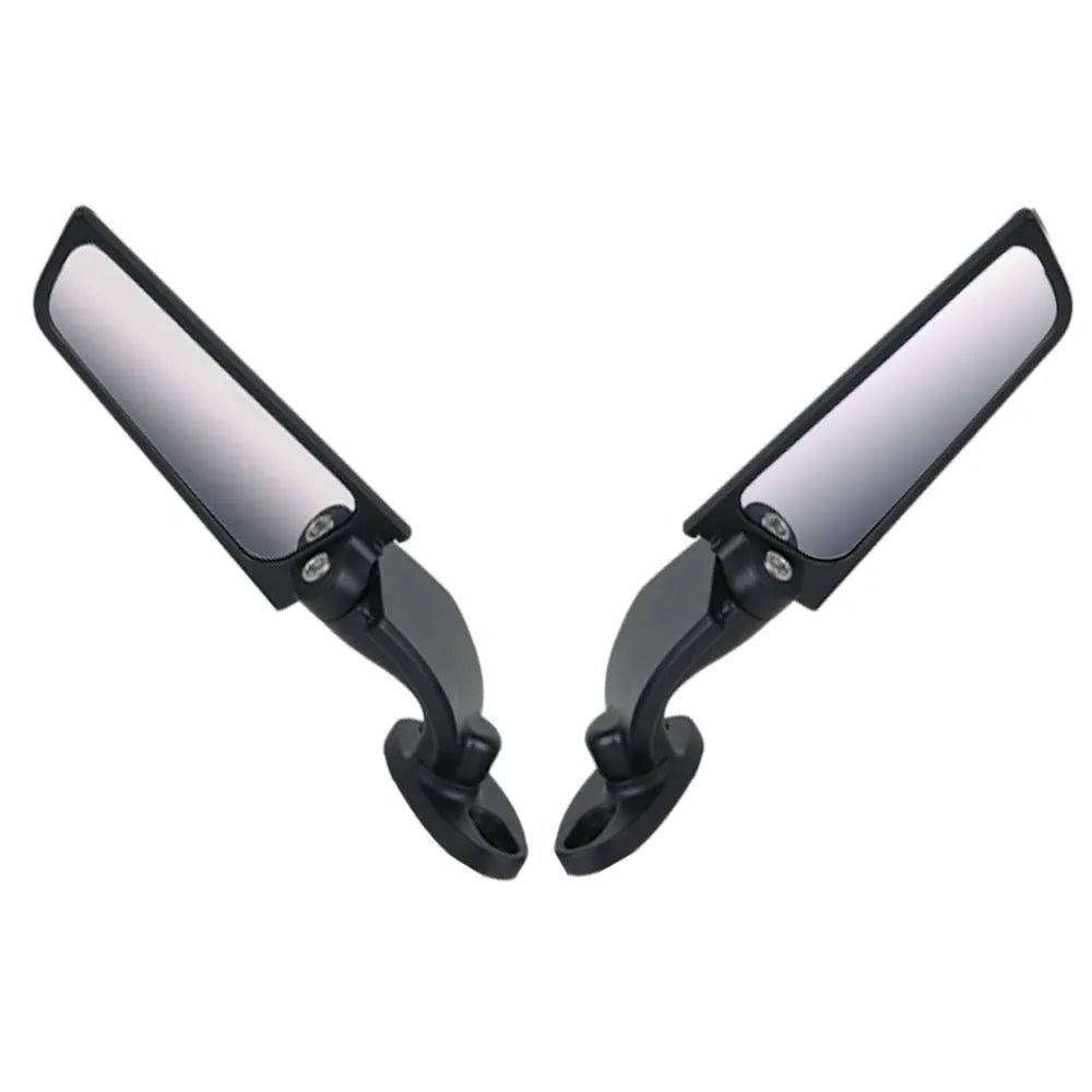 Modified Motorcycle Mirrors for Kawasaki Ninja - Adjustable Rotating Rearview Wind Swivel Wing Side Mirror, Fits 250/300/400/650 H2 H4