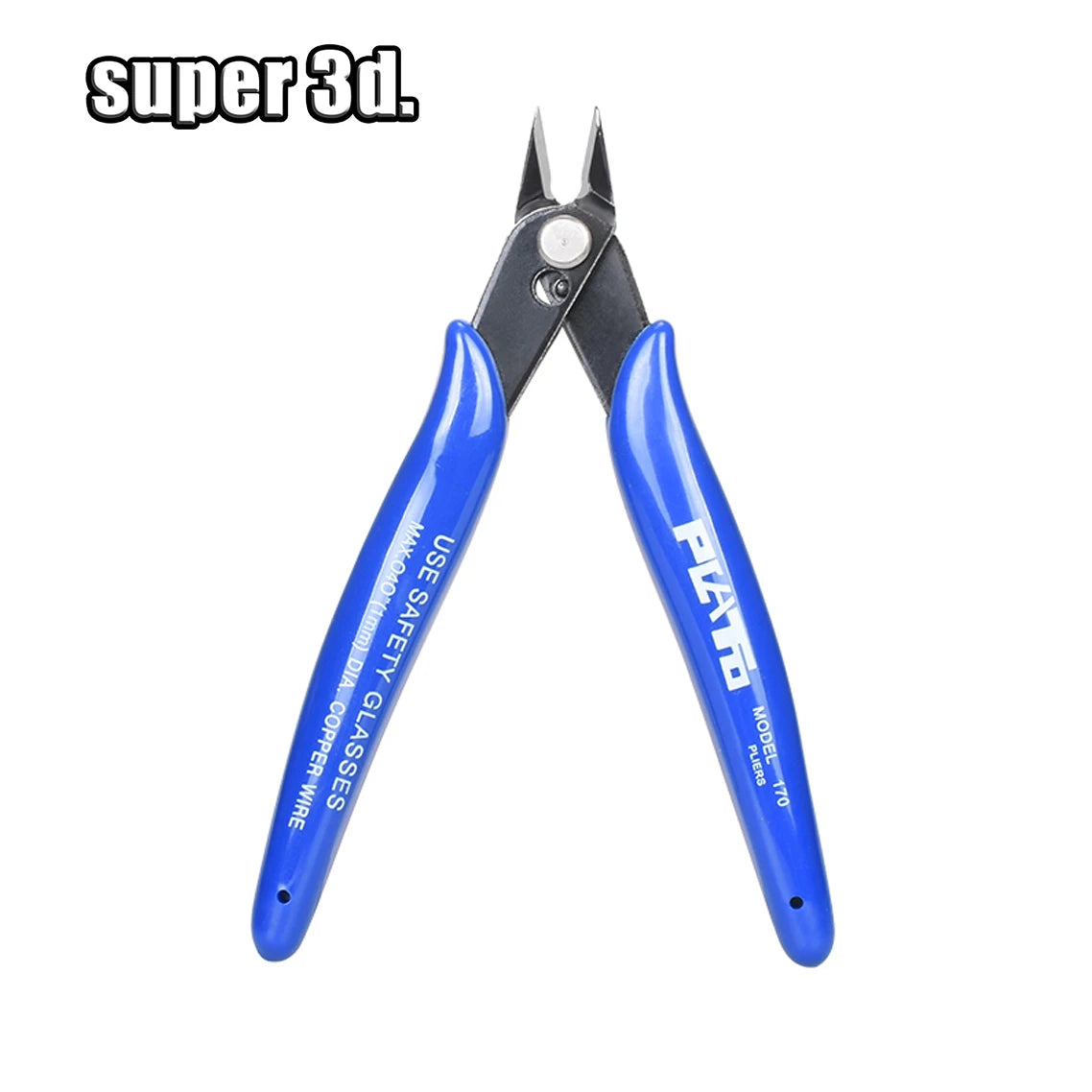 PLATO 170 Wishful Clamp Diagonal Pliers – Side Cutting Nippers & Wire Cutter for DIY Electronics & 3D Printing
