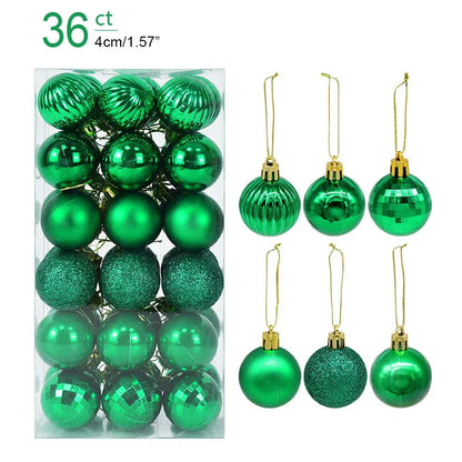 Christmas Ball Ornaments – Hanging Tree Pendants for Xmas, Home Decor, 2026 New Year & Holiday Gifts