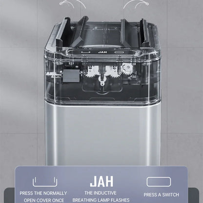 Smart Stainless Steel Trash Can – Automatic Wastebin for Kitchen & Home, 20-60L Large Capacity Garbage Bin