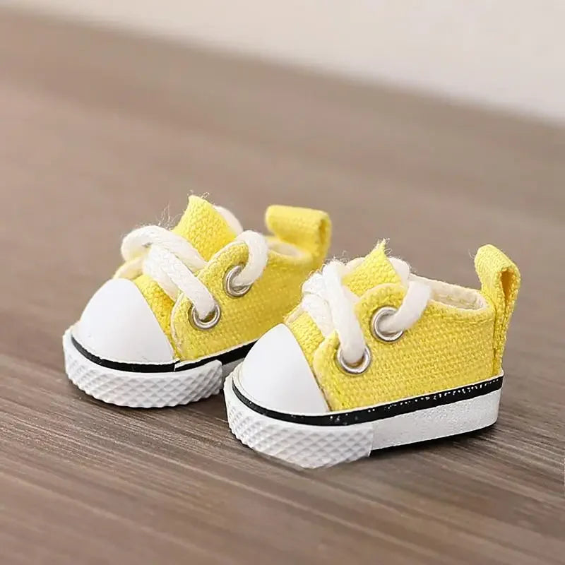 LABUBU 17cm Cotton Doll Shoes - Casual Sports Footwear for Dolls & Accessories