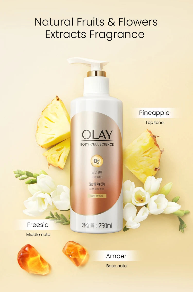OLAY Body Lotion B3+ Niacinamide – Nourishing, Hydrating, Firming & Brightening Body Cream, Olay Body Cellscience