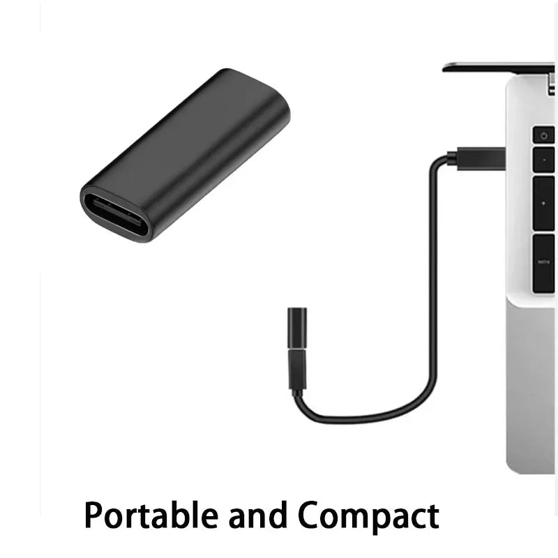 USB C Female to Female Adapter - Type C 3.1 Coupler Connector for Phone, Tablet & USB C Cable Extension