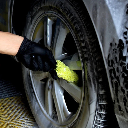 Car Wheel Rim Cleaning Tool - Effortless Tire Brush for Deep Cleaning Wheels & Rims