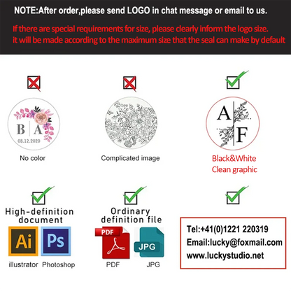 Custom Logo Embossing Stamp Machine – Personalized Emblem Seal for Wedding, Library, Book & Paper Stamps