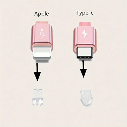 Cute Cat Phone Dust Plug - Decorative Charging Port Protector Accessory & Gift for Phone Lovers