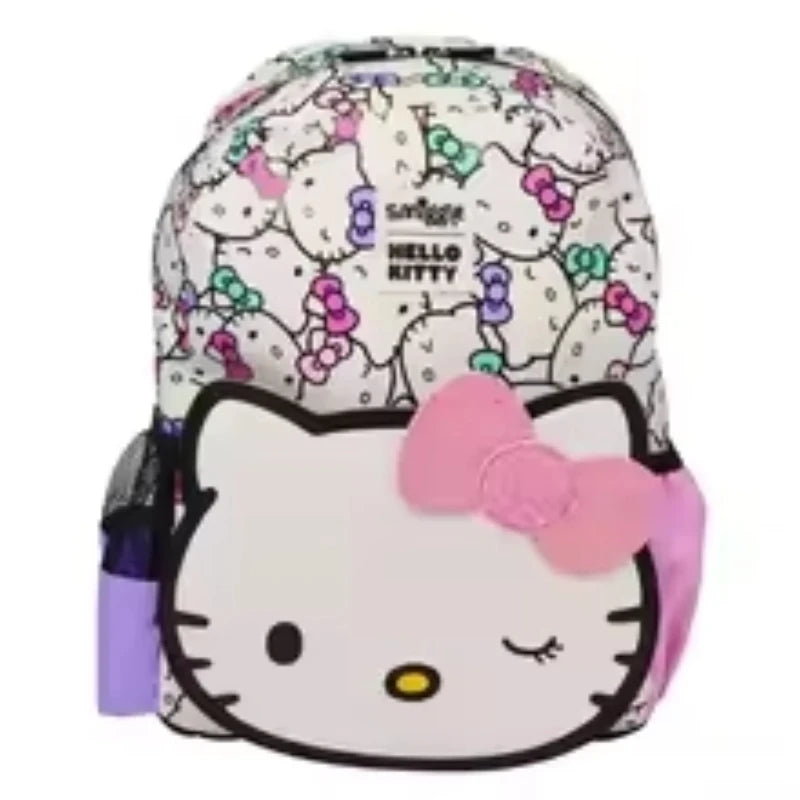 Sanrio Hello Kitty Cartoon School Bag — Cute Anime Backpack for Kids, Student Gift & Halloween Anime Merchandise