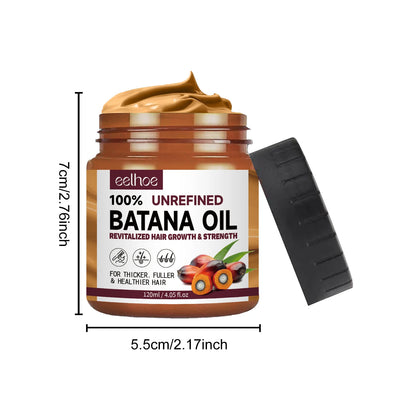 100% Pure Organic Hair Mask with Batana Oil – Natural Hair Growth Treatment, Nourishing Anti-Breakage & Hair Loss Reduction Product