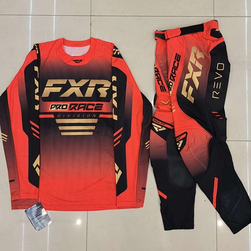 2025 FXR Off-Road Motorcycle Gear Set – MX Jersey & Pants Combo for Dirt Bike Racing & Motocross