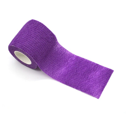 34-Color Tattoo Grip Bandage – Non-Slip, Waterproof, Disposable Elastic Non-Woven Fabric for Tattoo Supplies
