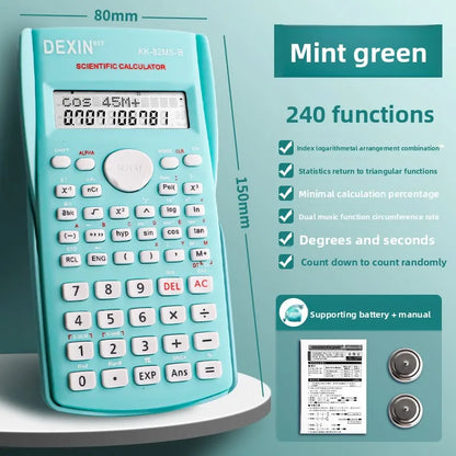 Student Scientific Calculator for Exams – Electronic Accounting & Math Functions, Primary School to CPA Use, Grade 4 Special Purpose Calculator