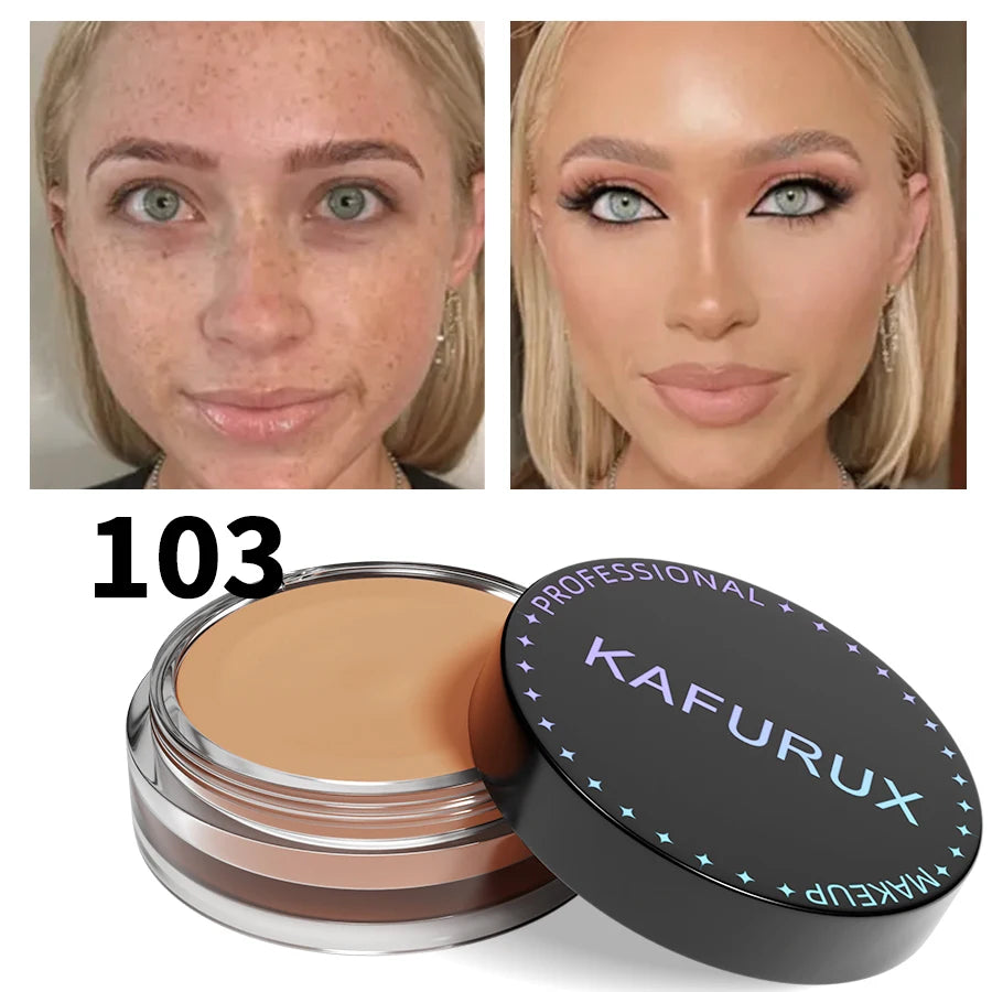 9-Color High Coverage Concealer – Long-Lasting Waterproof BB Cream for Dark Circles & Freckles