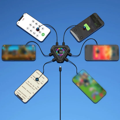 Mobile Phone Screen Auto Clicker – Adjustable Speed Silent Tapper for Games, Live Broadcasts & Likes Rewards