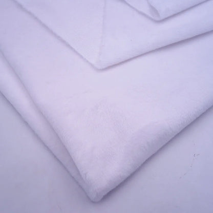 160CM/63" Wide Minky Plush Fabric – Super Soft Flannel Fabric for DIY Dolls, Toys, and Crafts, Sold by the Meter