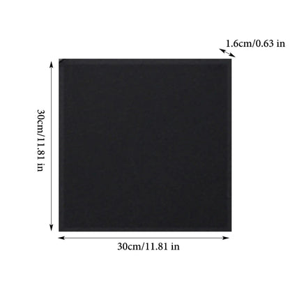 Black Canvas Wooden Oil Painting Frame – Cotton DIY Graffiti Canvas for Children & Beginner Art Practice Supplies