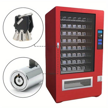 Universal Vending Machine Security Lock Set - Keyed Alike Tubular Keyway Lock