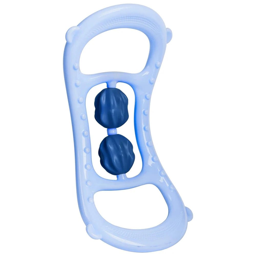 Portable Round Massager Roller – Waist, Abdominal & Leg Clip Tool for Cellulite, Stovepipe & Meridian Massage