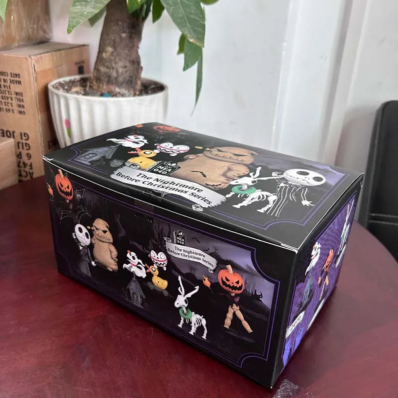 The Nightmare Before Christmas Series Figures — 6pcs Halloween Jack Collection Dolls, Bookshelf Ornaments & Kids Gifts
