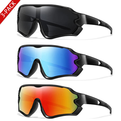 Kids UV400 Sports Sunglasses - Cycling, Camping, Fishing and Outdoor Eyewear for Boys and Girls Ages 3–8