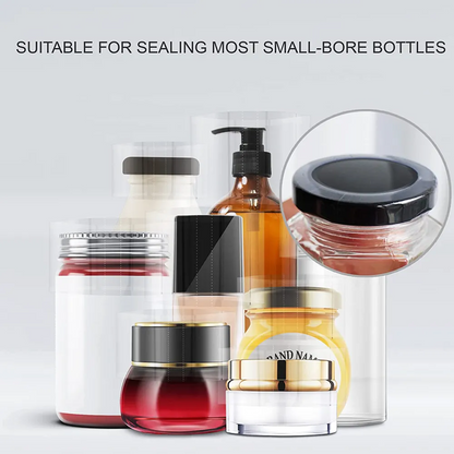 Heat Shrink Wrap Bands for Bottles and Jars - Refillable Cap Seal Shrink Bags, Mouth Seal for Jars and Bottles, Secure Packaging Solution