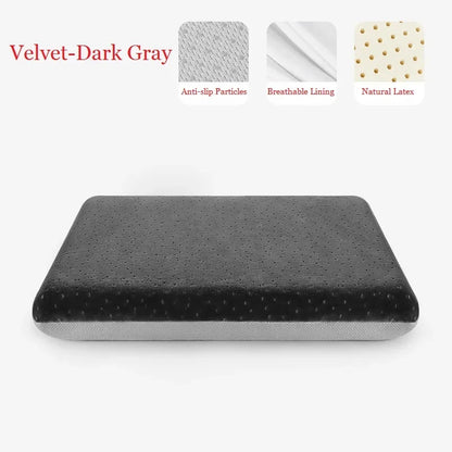 JFLEGAL Thailand Natural Latex Cushion – Washable Square Seat Pad for Buttocks Pain Relief, Office Chair Cushion Cojin