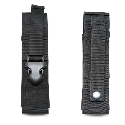 Tactical MOLLE EDC Waist Bag – Outdoor Flashlight & Tool Pouch for Camping, Hiking, Hunting & Field Use
