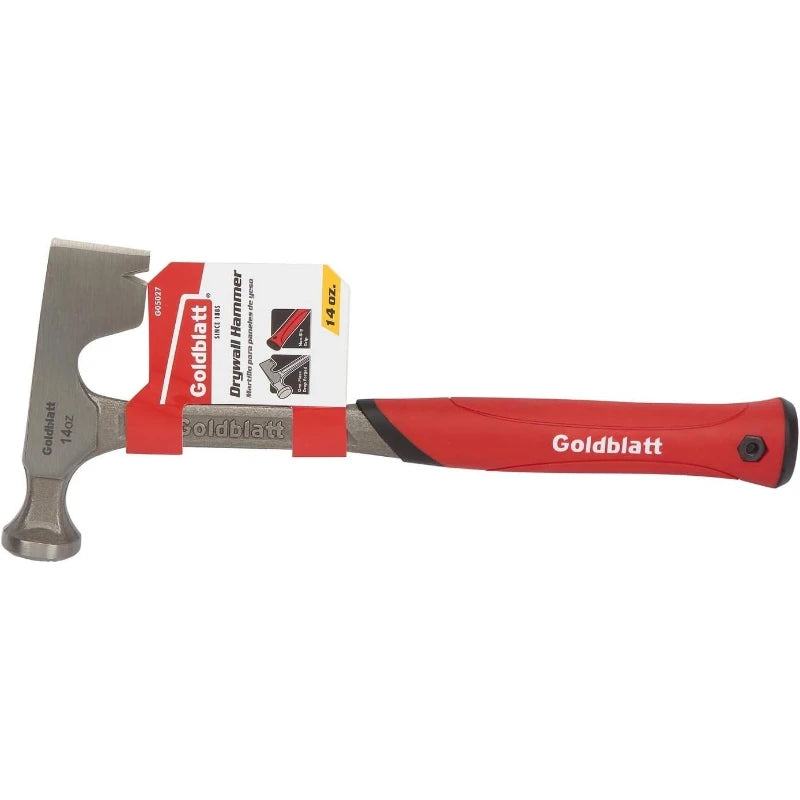 GOLDBLATT G05027 14oz Drywall Hammer - Professional Hand Tool for Hitting & Pounding