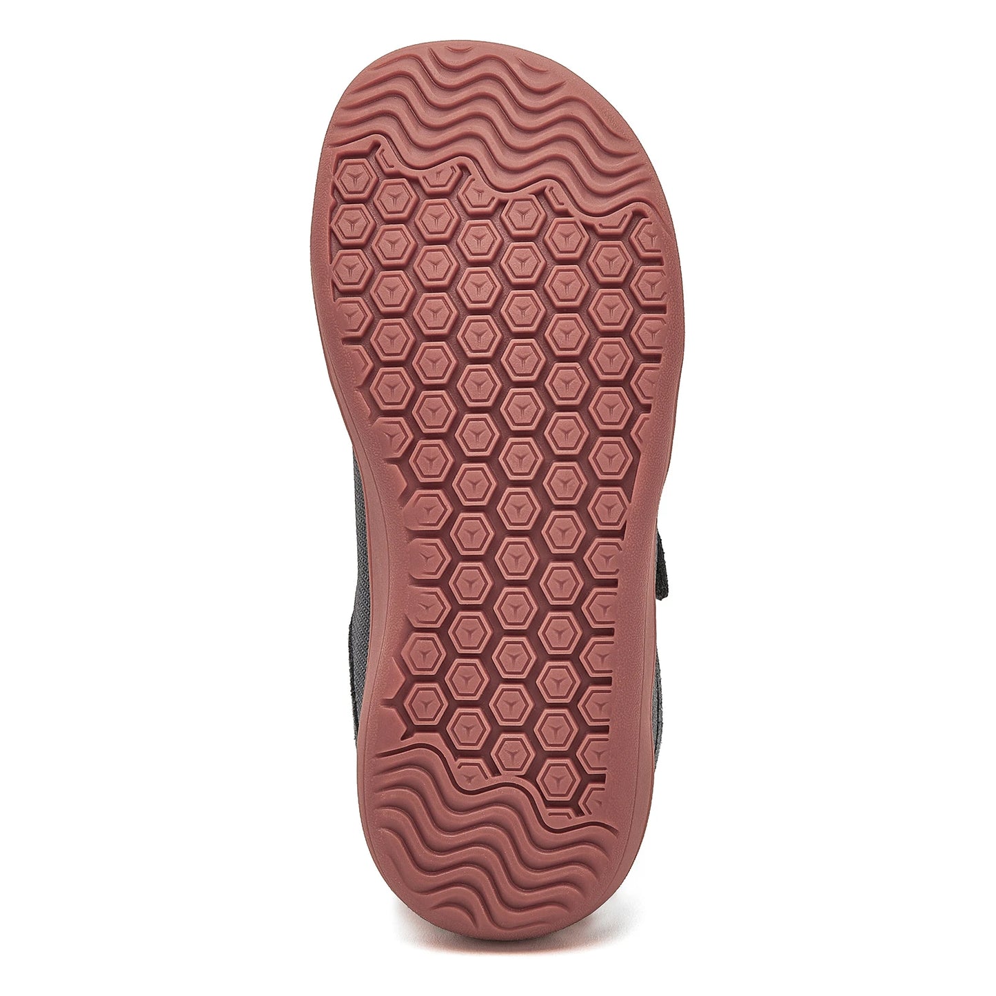 HOBIBEAR Kids Wide Toe Barefoot Shoes – Minimalist Hook & Loop Sneakers, Lightweight Artificial Leather Mesh for Little & Big Kids